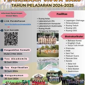 PENERIMAAN SISWA BARU TP 2024-2025
